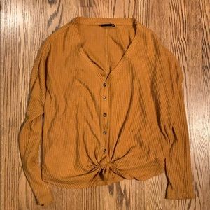 Out from under (urban outfitters) knotted top